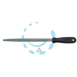 LIME TRIANGOLARI A BORDI VIVI REGOLARICON MANICO IN PLASTICA - 5" mm.125