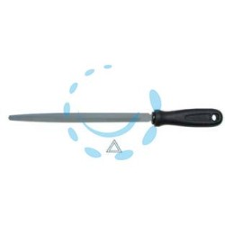 LIME TRIANGOLARI A BORDI VIVI REGOLARICON MANICO IN PLASTICA - 6" mm.150
