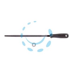 RASPE "CABINET" TONDE CON MANICO PLASTICA - 6" mm.150 taglio bastardo