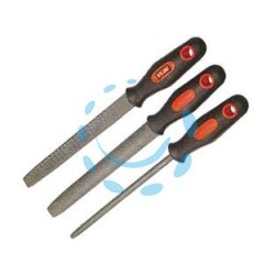 RASPE IN ACCIAIO CON MANICO IN SERIE 3 PEZZI 