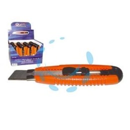 CUTTER GRANDE CON GUIDA IN METALLO IMPUGNATURA DRITTA LAMA MM.18 