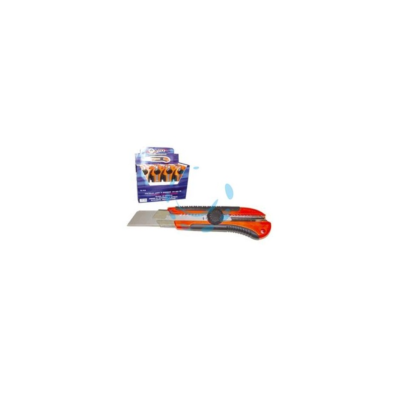 CUTTER PROFESSIONALE CON BLOCCAGGIO A ROTELLA LAMA MM.25 