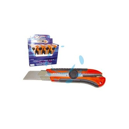 CUTTER PROFESSIONALE CON BLOCCAGGIO A ROTELLA LAMA MM.25 