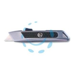 COLTELLO CON LAMA TRAPEZIOIDALE AUTORETRATTILE - mm.150x20x40h.