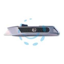 COLTELLO CON LAMA TRAPEZIOIDALE AUTORETRATTILE - mm.150x20x40h.