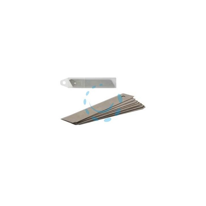 LAME DI RICAMBIO PER CUTTER - mm.9 in astuccio da 10 pz.