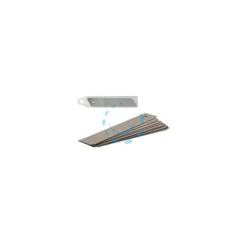 LAME DI RICAMBIO PER CUTTER - mm.18 in con astuccio da 10 pz.