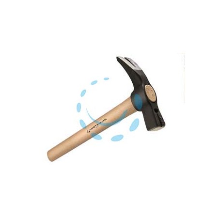 MARTELLO CARPENTIERE CON MANICO IN LEGNO - gr.300 - manico mm.450