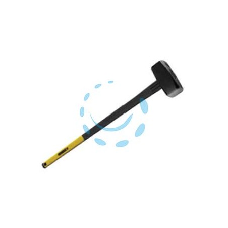 MAZZA A COPPIA CON MANICO IN FIBRA DI VETRO - kg.3 - manico mm.915