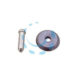 ROTELLA DI RICAMBIO PER TAGLIAPIASTRELLE MASTERPIUMA - ø mm.14 - art.245T "titanium" per masterpiuma