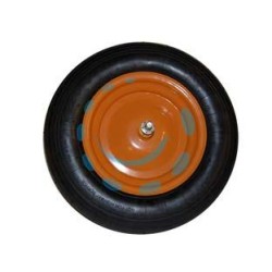 RUOTA PER CARRIOLA PNEUMATICA PERNO MM.12X170 - perno mm.12x170, interasse mm.110