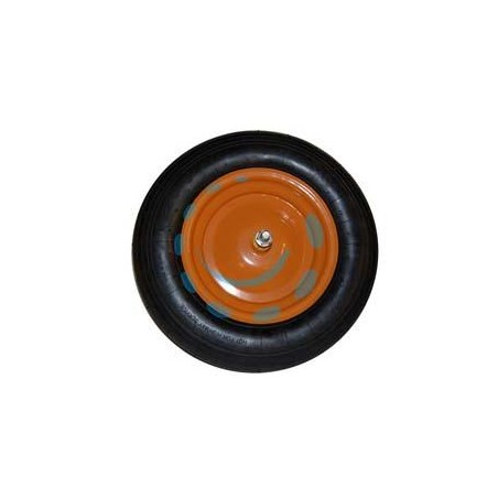 RUOTA PER CARRIOLA PNEUMATICA PERNO MM.12X170 - perno mm.12x170, interasse mm.110