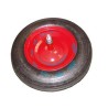 RUOTA PER CARRIOLA PNEUMATICA PERNO MM.12X210 - perno mm.12x210, interasse mm.150