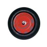 RUOTA PER CARRIOLA PNEUMATICA PERNO MM.12X260 - perno mm.12x260, interasse mm.190