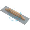 FRATTONE CON MANICO LEGNO - mm.480x140 