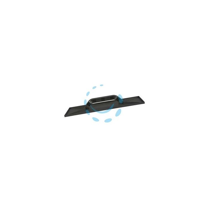 FRATTONE DA MURATORE IN PLASTICA - cm.15x45 - nero