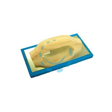 FRATTONE IN SPUGNA BLU MANICO LEGNO - cm.21,5x13,5