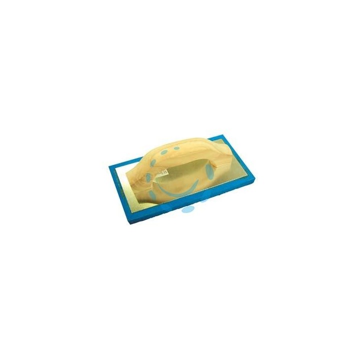 FRATTONE IN SPUGNA BLU MANICO LEGNO - cm.23,5x10,5