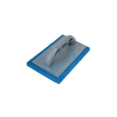 FRATTONE SPUGNA BLU MANICO PLASTICA - cm.22x14
