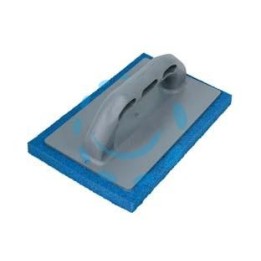 FRATTONE SPUGNA BLU MANICO PLASTICA - cm.24x10