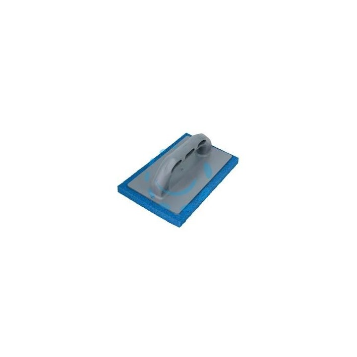 FRATTONE SPUGNA BLU MANICO PLASTICA - cm.24x10