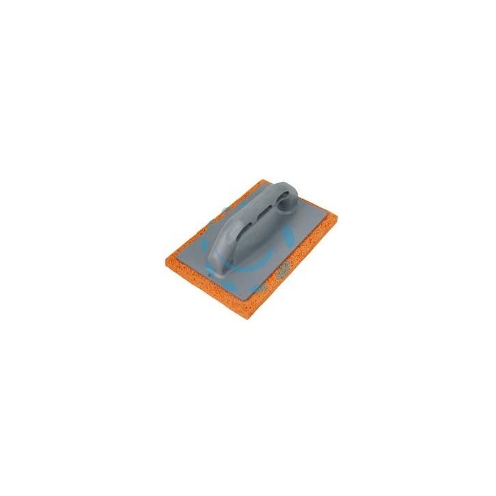 FRATTONE IN SPUGNA ARANCIO MANICO PLASTICA - cm.24x10