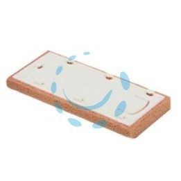 RICAMBIO FRATTONE SPUGNA AVANA CON ATTACCO RAPIDO ART.217RIC - cm.13X30X3h.