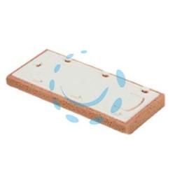 RICAMBIO FRATTONE SPUGNA AVANA CON ATTACCO RAPIDO ART.217RIC - cm.13X30X3h.