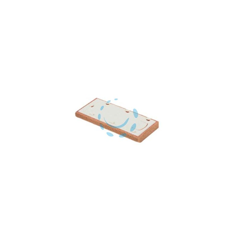 RICAMBIO FRATTONE SPUGNA AVANA CON ATTACCO RAPIDO ART.217RIC - cm.13X30X3h.