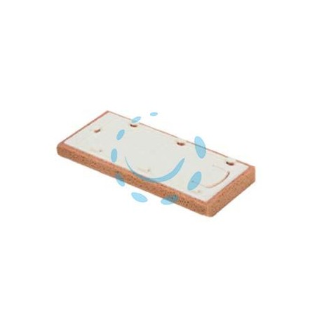 RICAMBIO FRATTONE SPUGNA AVANA CON ATTACCO RAPIDO ART.217RIC - cm.13X30X3h.