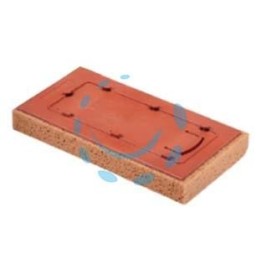 RICAMBIO FRATTONE SPUGNA AVANA CON ATTACCO RAPIDO ART.336RIC - cm.17X34X4h.