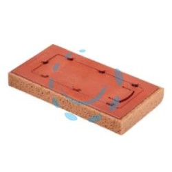 RICAMBIO FRATTONE SPUGNA AVANA CON ATTACCO RAPIDO ART.336RIC - cm.17X34X4h.