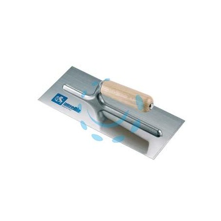 FRATTONE PER STUCCO IN ACCIAIO CON MANICO IN LEGNO - cm.24x10 - 42311