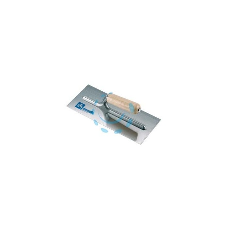 FRATTONE PER STUCCO IN ACCIAIO CON MANICO IN LEGNO - cm.24x10 - 42311