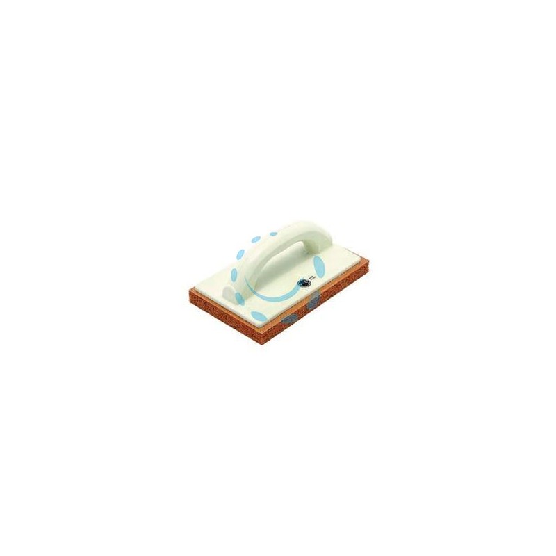 FRATTONE IN GOMMA NORMALE-MEDIA ARANCIO SUPPORTO IN PVC ART.878 - cm.40x7,2 art.878/3