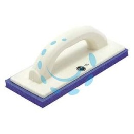 FRATTONE IN GOMMA CELLULA MEDIO-FINE BLU SUPPORTO IN PVC ART.877 - cm.24x10 art.877/2