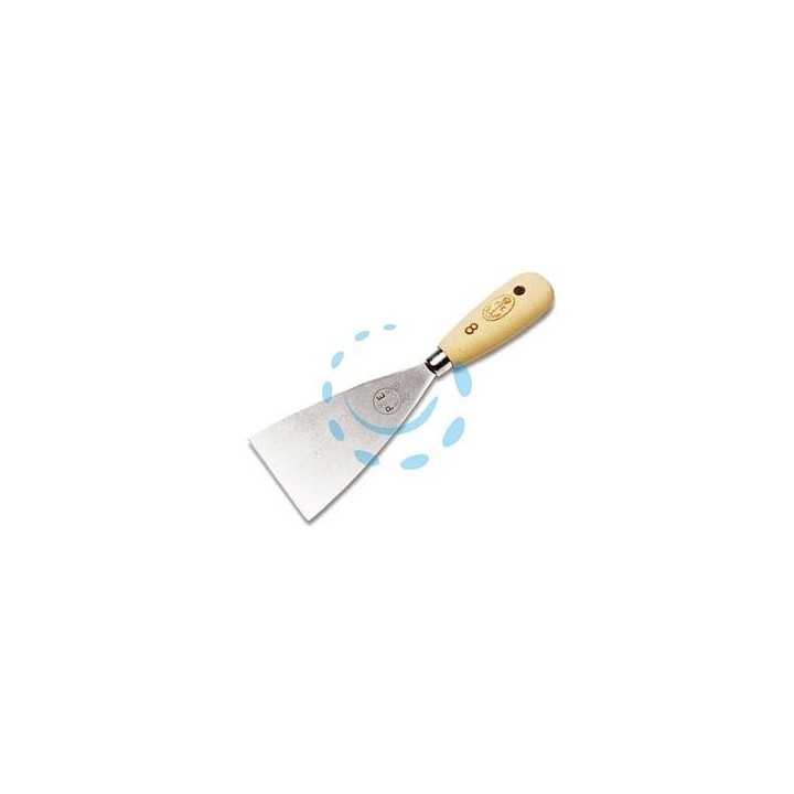 SPATOLA CON MANICO IN LEGNO ART.501 - mm.50