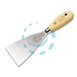SPATOLA CON MANICO IN LEGNO ART.501 - mm.120