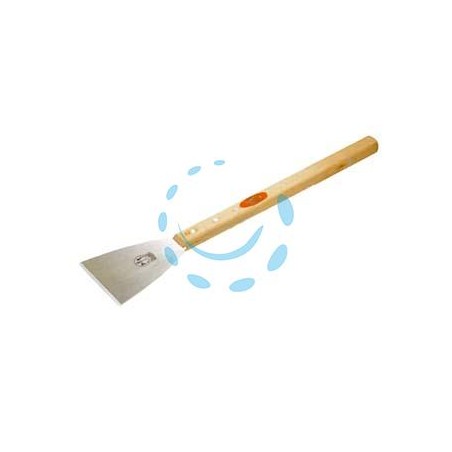 SPATOLA RASCHIETTO CON MANICO LUNGO ACCIAIO TEMPRATO ART.613/L - mm.80
