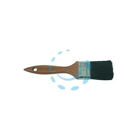 PENNELLESSE SETOLA NERA MANICO LEGNO - mm.30x13x48