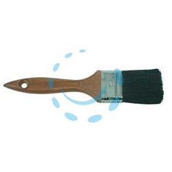 PENNELLESSE SETOLA NERA MANICO LEGNO - mm.50x13x57
