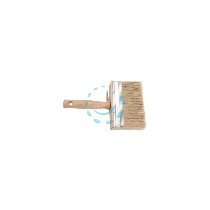 PLAFONCINO SETOLA BIONDA MANICO LEGNO - mm.150x50