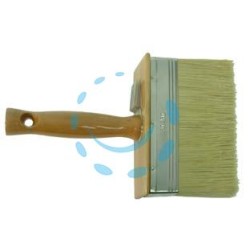 PLAFONCINI SETOLA BIONDA MANICO LEGNO - mm.140x40x70