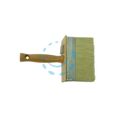 PLAFONCINI SETOLA BIONDA MANICO LEGNO - mm.150x50x70