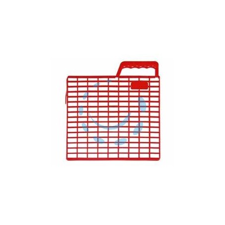 GRIGLIA A RETE IN PLASTICA PER RULLI - mm.265x285