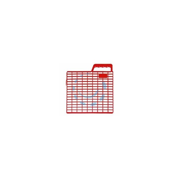 GRIGLIA A RETE IN PLASTICA PER RULLI - mm.265x285