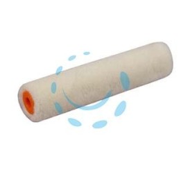 RULLINO IN TESSUTO RASATO PER SMALTI E SOLVENTI - cm.10 ø mm.12