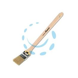 PENNELLO RADIATORE SETOLA BIONDA SERIE 593 - mm.20 - manico in plastica simil-legno