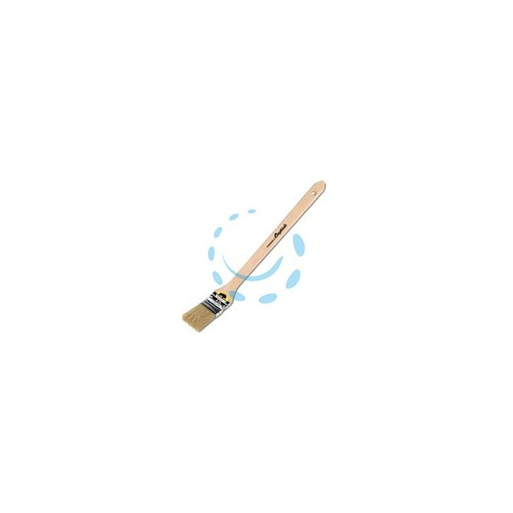 PENNELLO RADIATORE SETOLA BIONDA SERIE 593 - mm.20 - manico in plastica simil-legno