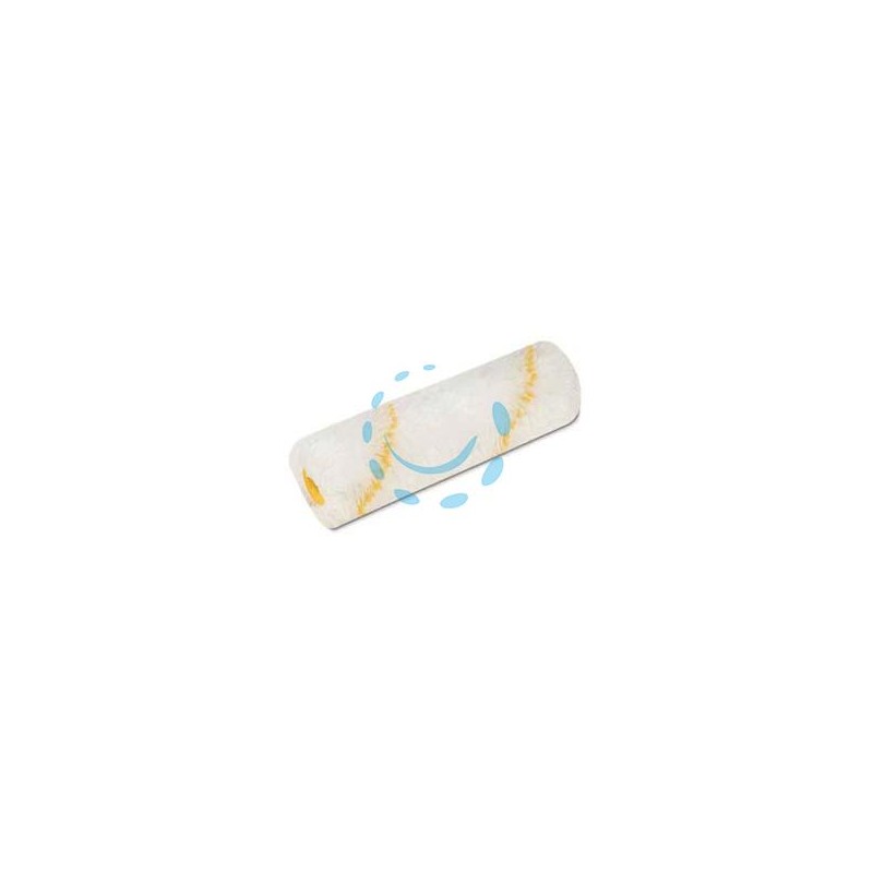 RULLINO IN TESSUTO CORDONATO BIANCO RIGA GIALLA SERIE 201 - cm.10
